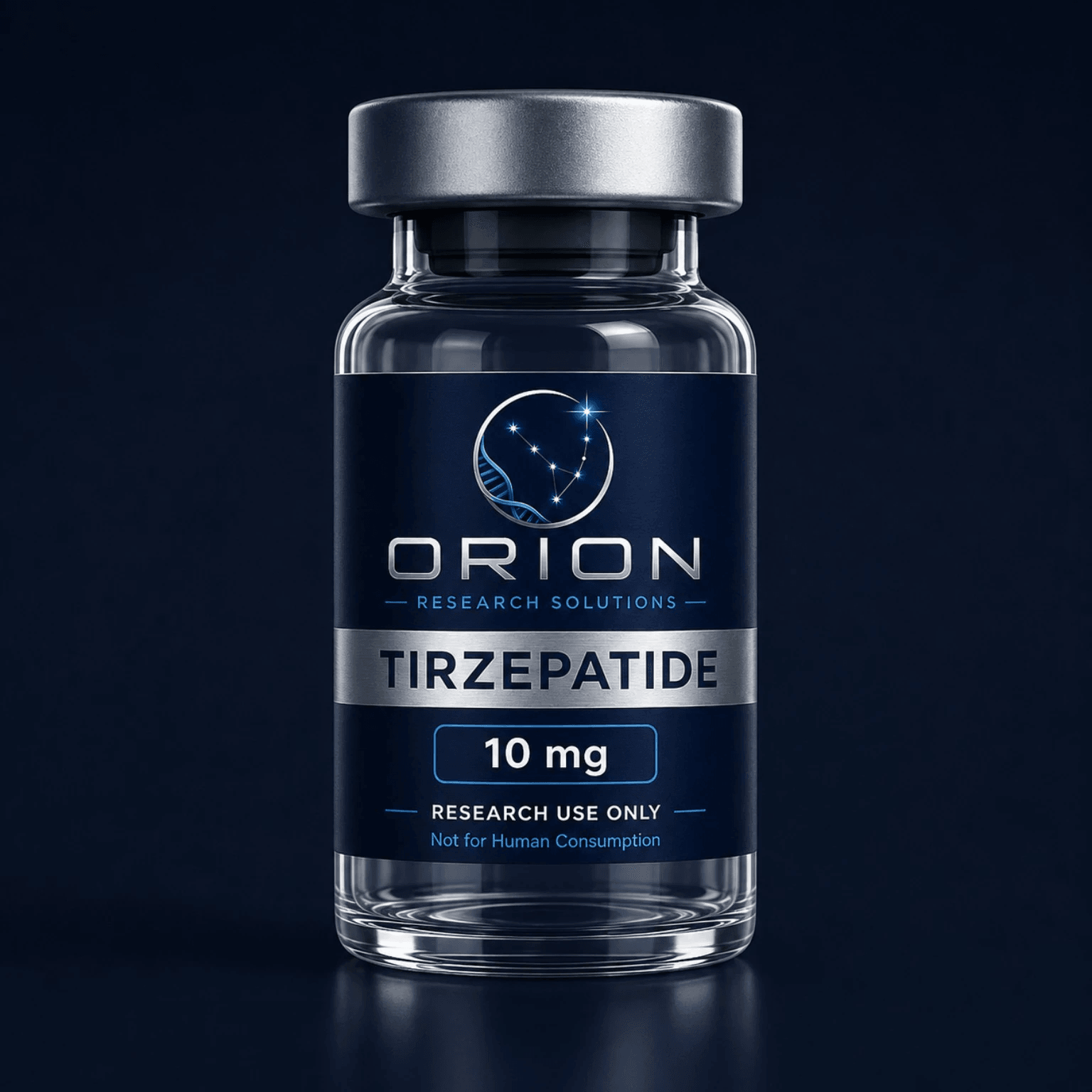 Orion Research Solutions Tirzepatide research vial
